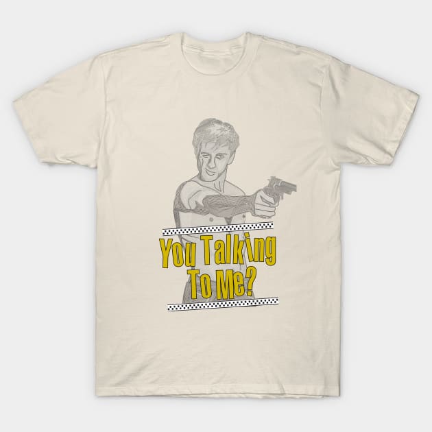 Taxi Driver T-Shirt by GualdaTrazos